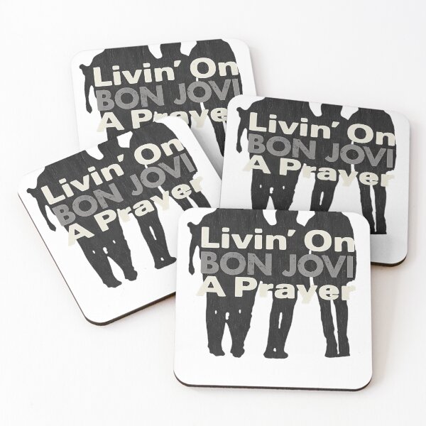 Item preview, Livin' On A Prayer Bon Jovi designed and sold by cosmicCryptidCo.