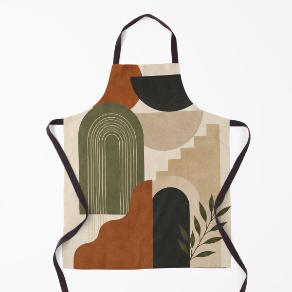 Item preview, Earthy Geometric Modern Landscape designed and sold by Zaramodo.