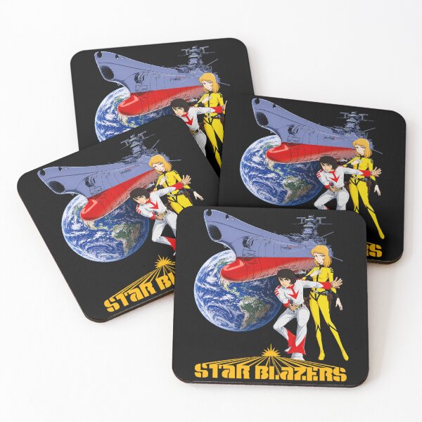 Item preview, Star Blazers Derek and Nova designed and sold by GrinReaperGoods.