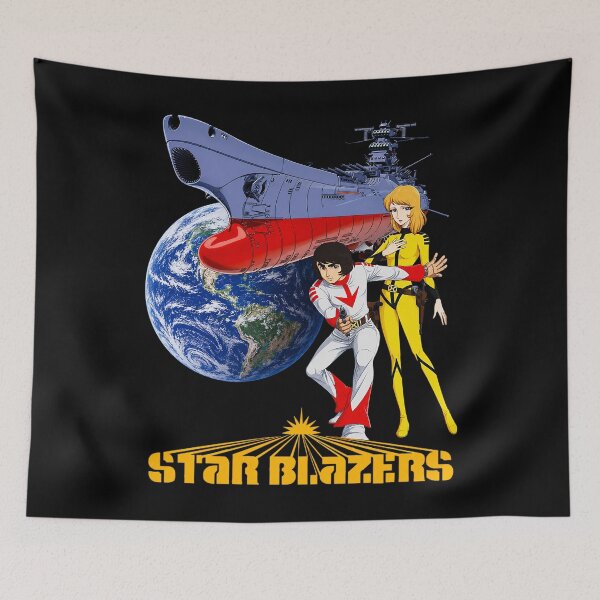 Item preview, Star Blazers Derek and Nova designed and sold by GrinReaperGoods.
