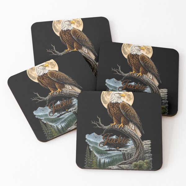 Item preview, Fly Free Jackie Big Bear Eagle Memorial Tribute designed and sold by HaytamShop.