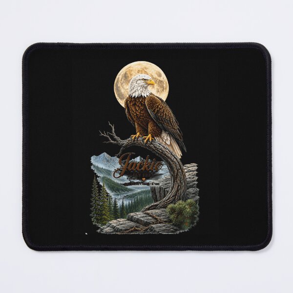 Item preview, Fly Free Jackie Big Bear Eagle Memorial Tribute designed and sold by HaytamShop.