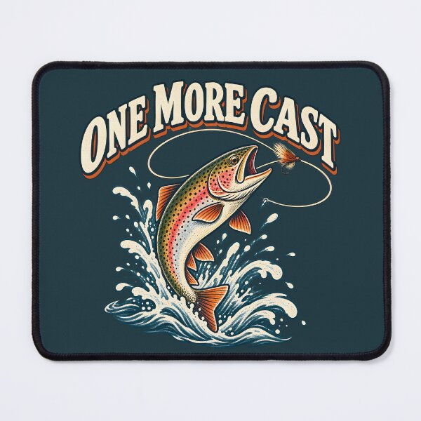 Item preview, One More Cast Fly Fishing Trout designed and sold by Blinkwater Designs.