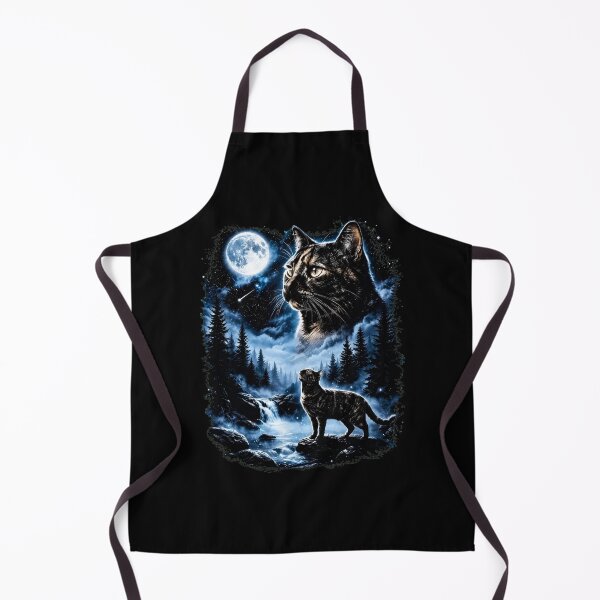 Item preview, Moonlit Cat Fantasy Art designed and sold by Dmo3HarkoArt.