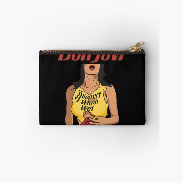 Item preview, Slippery When Wet Illustration Bon Jovi designed and sold by TeeHaven-Art.