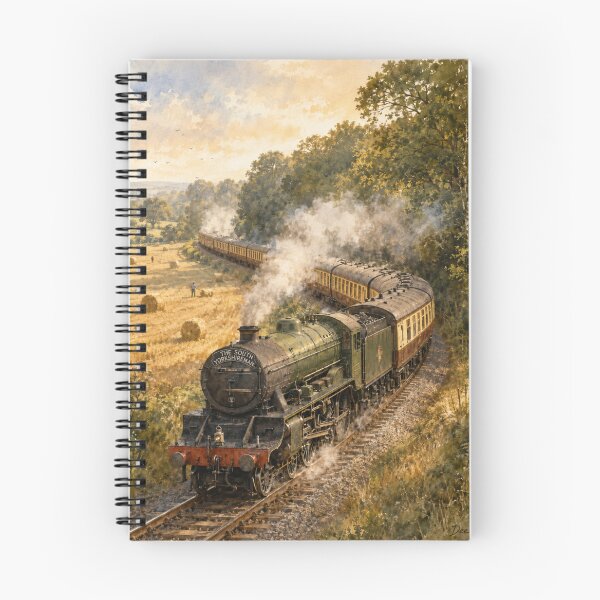 Item preview, The South Yorkshireman at Golden Hour - Landscape designed and sold by Island Pace Design.