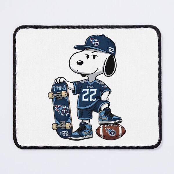 Item preview, Snoopy Tennessee Football Skater designed and sold by Nahkolahmom.