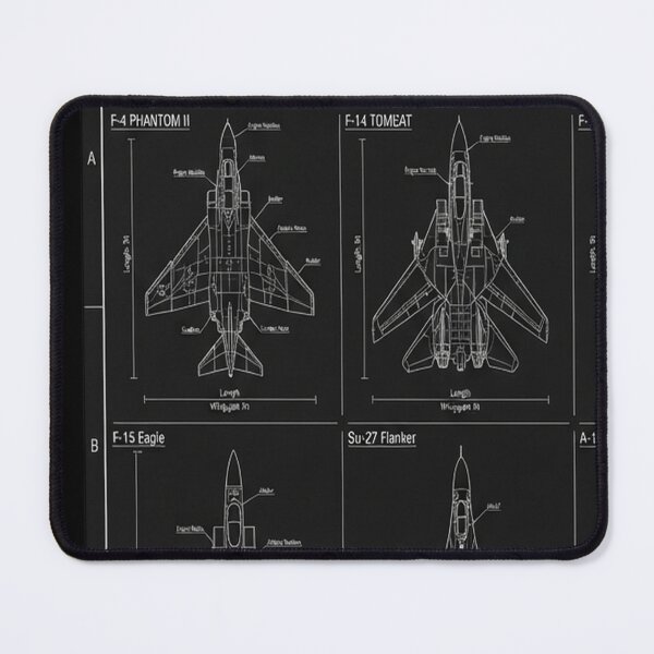 Item preview, Lockheed Military Aircraft Schematics designed and sold by DeBrainstore.