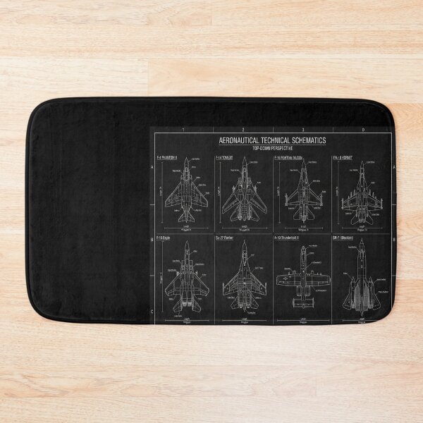 Item preview, Lockheed Military Aircraft Schematics designed and sold by DeBrainstore.