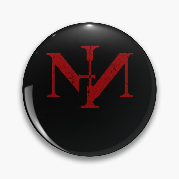 Item preview, Nine Inch Nails Industrial Rock Red Distressed designed and sold by TSKSHOPPING.