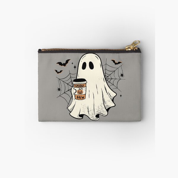 Item preview, Cute Ghost Drinking Coffee Spooky Brew Halloween designed and sold by RinrinDesigns.