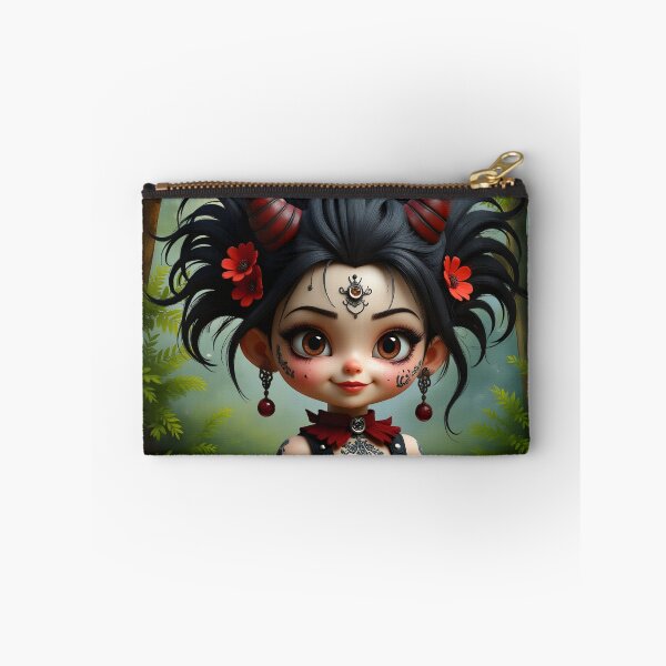 Item preview, Little Dark Forest Demon – Cute Gothic Fantasy Girl. designed and sold by nicky2342.