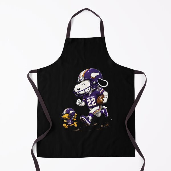Item preview, Minnesota Vikings Snoopy And Woodstock Football designed and sold by Nahkolahmom.