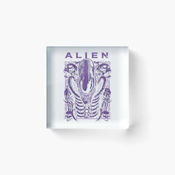 Item preview, Alien Xenomorph Purple H.R. Giger Sci-Fi Horror designed and sold by TSKSHOPPING.
