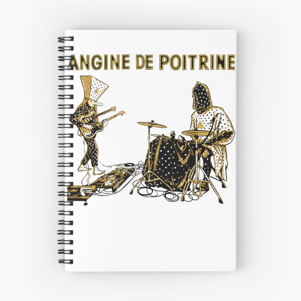 Item preview, Angine de Poitrine Rock duo (fan art) designed and sold by GrinReaperGoods.