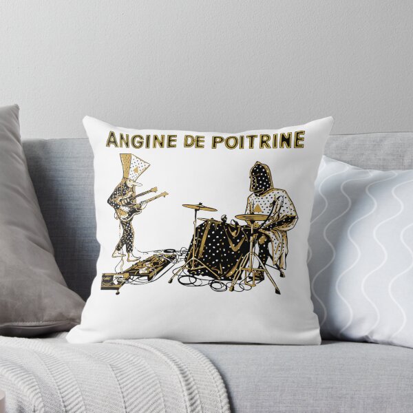 Item preview, Angine de Poitrine Rock duo (fan art) designed and sold by GrinReaperGoods.