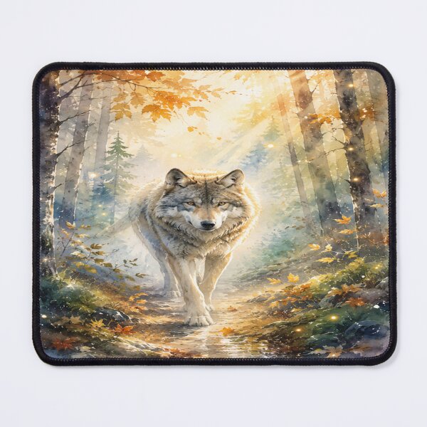 Item preview, Wolf in the forest designed and sold by Losthope Creations.