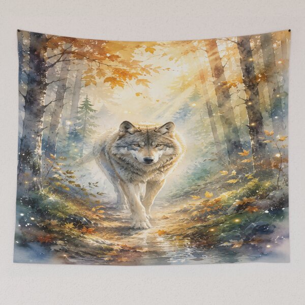 Item preview, Wolf in the forest designed and sold by Losthope Creations.