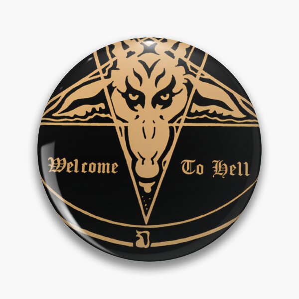 Item preview, Welcome To Hell designed and sold by Folkdude.