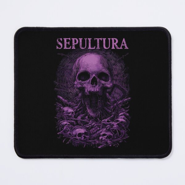 Item preview, Sepultura Chaos A.D. Purple Thrash Metal Skull designed and sold by TSKSHOPPING.