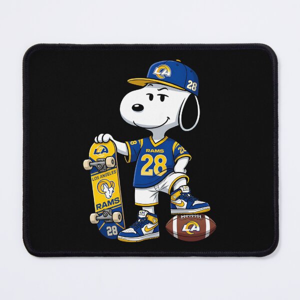 Item preview, Snoopy Los Angeles Football Skater designed and sold by Nahkolahmom.