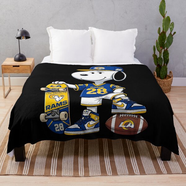 Item preview, Snoopy Los Angeles Football Skater designed and sold by Nahkolahmom.