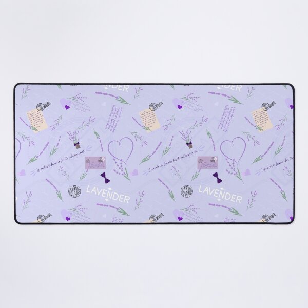 Item preview, Lavender pattern designed and sold by RedPoppyStudio.