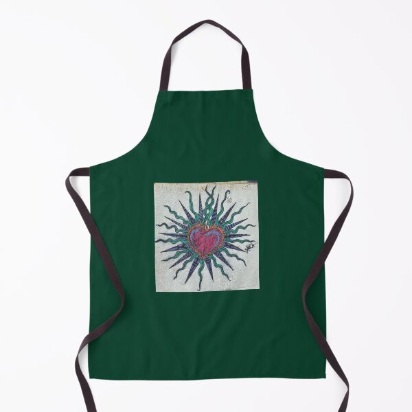 Item preview, green spiral heart sun designed and sold by Stephan420.