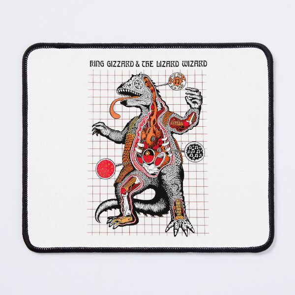 Item preview, Anatomical Cross Section Diagram Of A Monster Lizard With Musical Symbols designed and sold by HPier.
