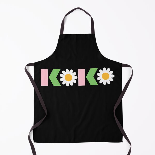 Item preview, Letters With White Daisy Flowers On Black Background designed and sold by PontoImagem.