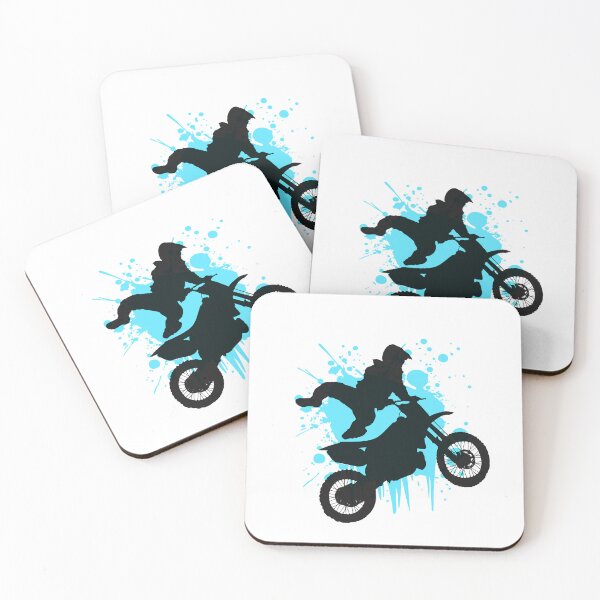 Item preview, Motocross Stunt Rider Splash Art designed and sold by PetruArtDesigns.