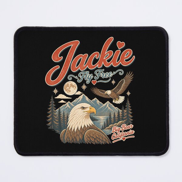Item preview, Fly Free Jackie Bald Eagle Family Forever Queen Memorial designed and sold by HaytamShop.