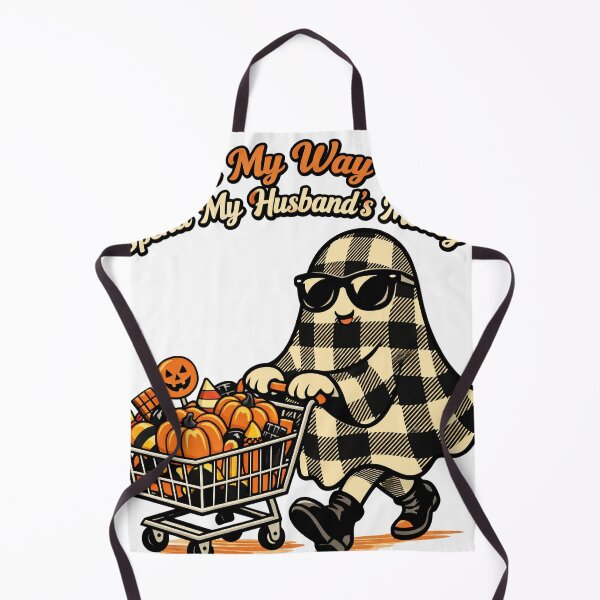 Item preview, Spend My Husband's Money , Ghost | Funny Sassy Halloween Design designed and sold by MOCH- ART.