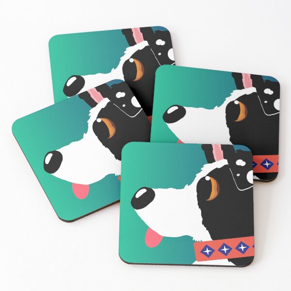 Item preview, Little Silly Border Collie designed and sold by Spaceuser2.