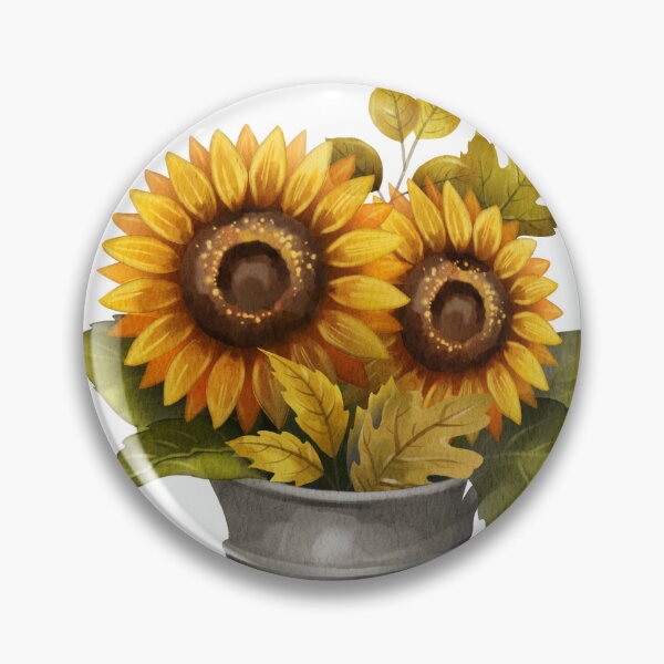 Item preview, Rustic Autumn Sunflower Bouquet designed and sold by Ms. Iryna.