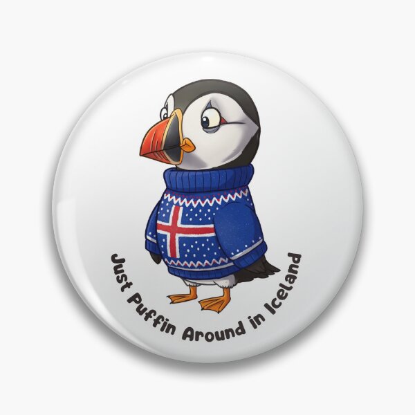 Item preview, Puffin Humor, Icelandic Puffin travel souvenir designed and sold by GaflariDesign.
