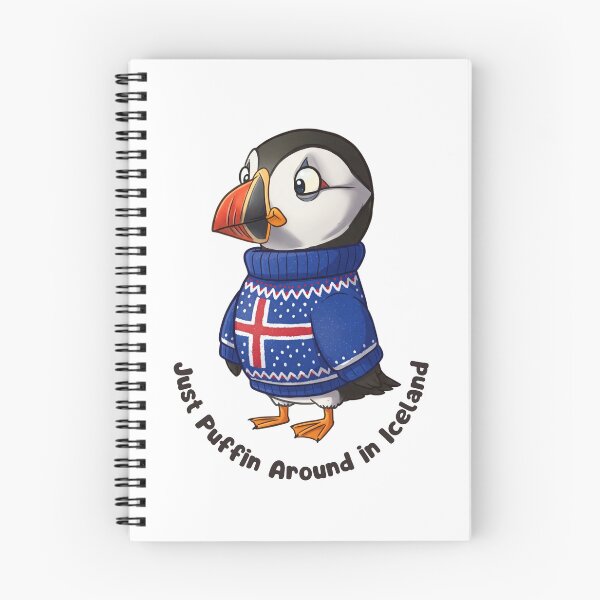 Item preview, Puffin Humor, Icelandic Puffin travel souvenir designed and sold by GaflariDesign.