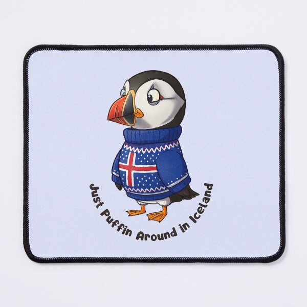 Item preview, Puffin Humor, Icelandic Puffin travel souvenir designed and sold by GaflariDesign.