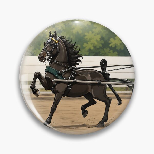 Item preview, Hackney pony at a working trot  designed and sold by Horsebible.