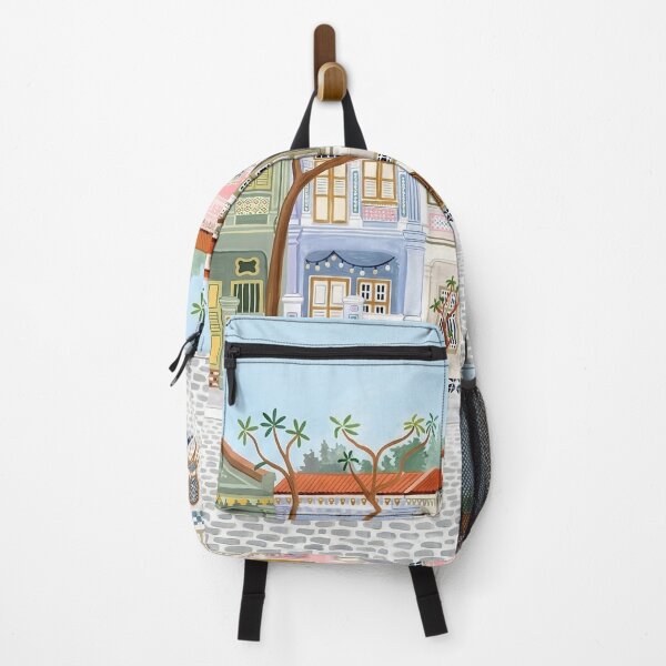 Item preview, Peranakan houses, Singapore designed and sold by POSTERIOCREW.