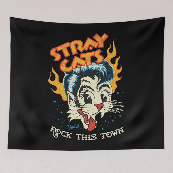 Item preview, Rock This Town Feline Pompadour  designed and sold by viekneehgamb.