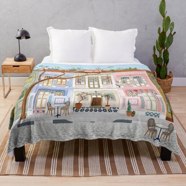 Item preview, Peranakan houses, Singapore designed and sold by POSTERIOCREW.