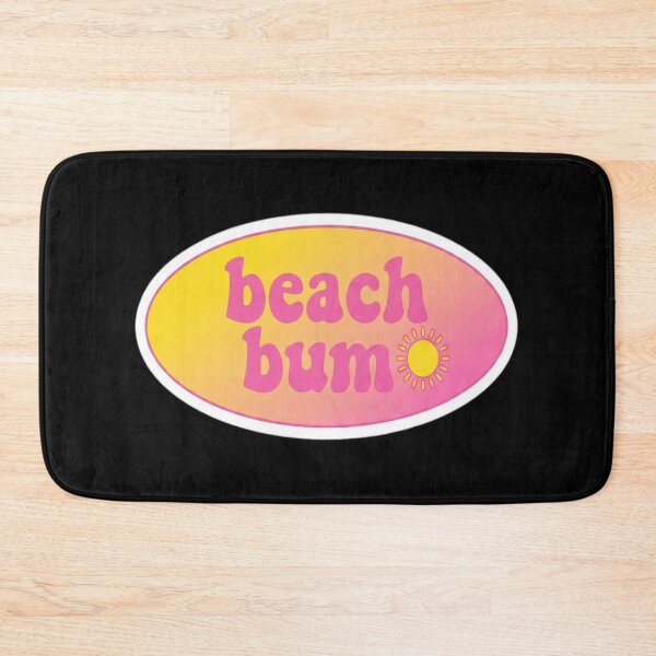 Item preview, Beach Bum (pink/yellow) designed and sold by vlahosfeari.