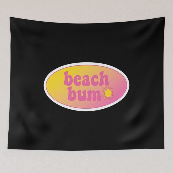 Item preview, Beach Bum (pink/yellow) designed and sold by vlahosfeari.