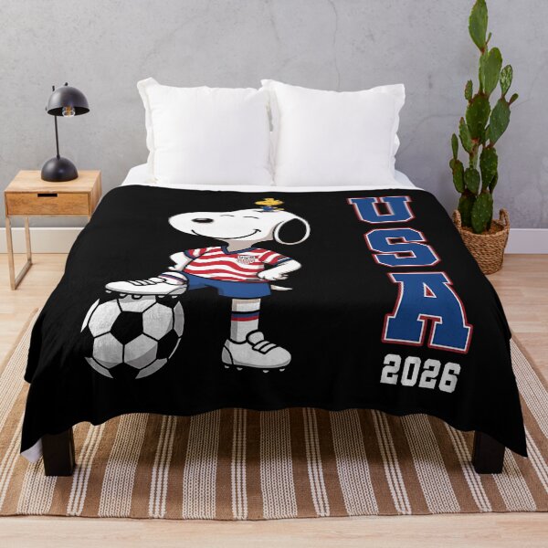 Item preview, Usa Soccer Snoopy And Woodstock designed and sold by Nahkolahmom.