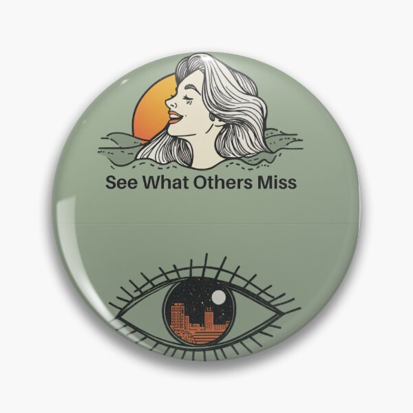 Item preview, See What others Miss Sticker designed and sold by Hustlingminds.