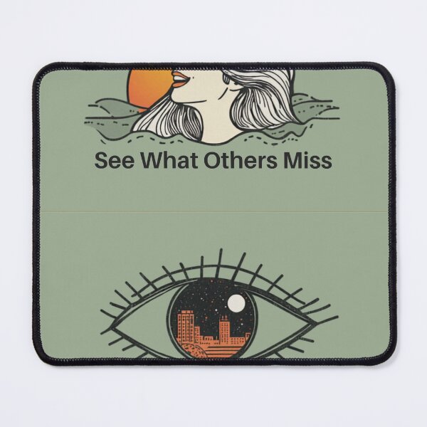 Item preview, See What others Miss Sticker designed and sold by Hustlingminds.