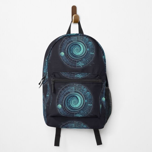 Item preview, Teal Ammonite Infographic Circular Chart designed and sold by RAGANADesign.