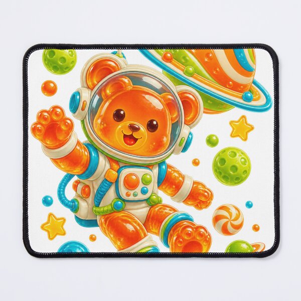 Item preview, Gummy Bear Astronaut in Candy Space designed and sold by CalipZO.