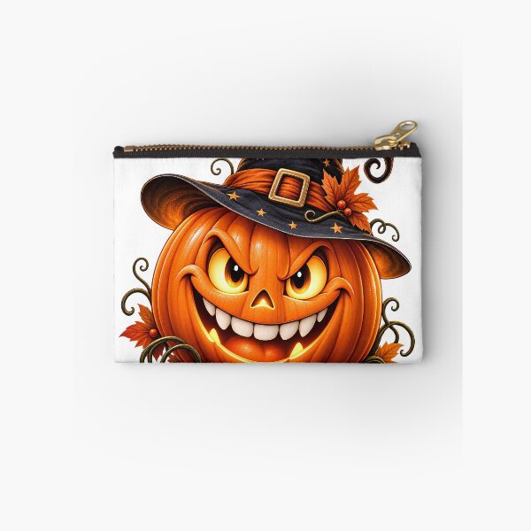 Item preview, Spooky Pumpkin Smile | Funny Halloween Jack-o’-Lantern designed and sold by CalmMandala.